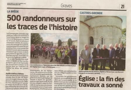 21 sept église et promenade sud ouest