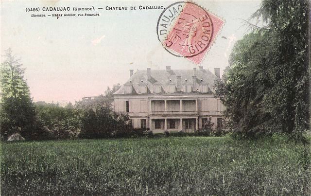 Chateau de Saige 1906
