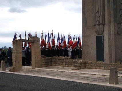 commémoration au mémorial