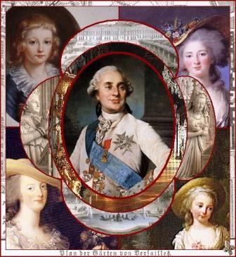 louisxv  et sa famille
