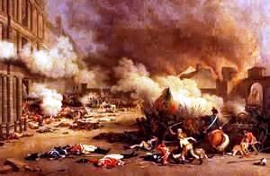 prise des Tuileries par Duplessis-Bertaud Coll. Musée de Mongenan