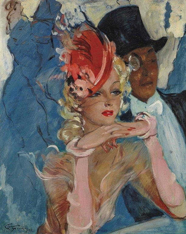 La nuit de Lonchamps par Jan Gabriel Domergue